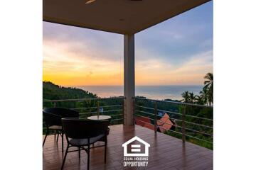 Luxury Sea View Pool Villa Lamai, Great Investment - 920121001-1806