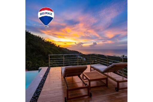 Luxury Sea View Pool Villa Lamai, Great Investment - 920121001-1806