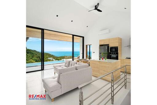 Luxury Sea View Pool Villa Lamai, Great Investment - 920121001-1806