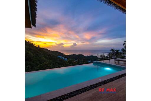 Luxury Sea View Pool Villa Lamai, Great Investment - 920121001-1806