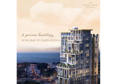 ขายดาวน์ The Empire Tower Pattaya วิวทะเลทิศใต้