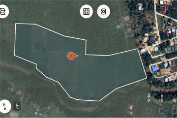 74,588 Sqm. Land listed for ฿ 256,000,000.