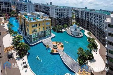 ขายคอนโดใจกลางเมืองพัทยา ปล่อยเช่าง่าย Arcadia Beach Continental   1 ห้องนอน 1 ห้องน้ำ