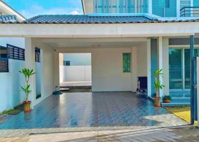 For sale and rent, detached house, Life Home Baan Suan, Chonburi.