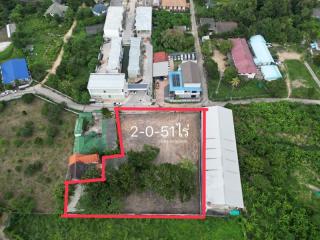 Beautiful land Opposite the Pool Villa Village project. Near Sukhumvit Road, Na Kluea, Pattaya,