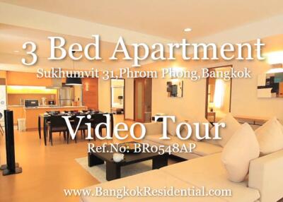 3 Bedroom Apartment in Phrom Phong