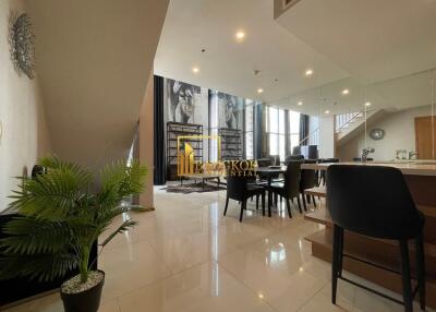 Emporio Place  Stylish 1 Bedroom Duplex Condo in Phrom Phong