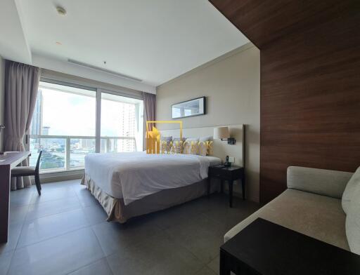 Modern 1 Bedroom Serviced Apartment Near Bangkok Riverside