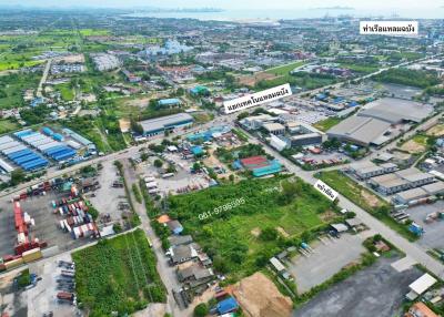 Land in great location Near Laem Chabang Port.