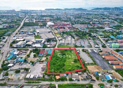 Land in great location Near Laem Chabang Port.