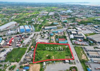 Land in great location Near Laem Chabang Port.