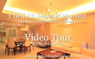 All Seasons Mansion  2 Bed Condo For Rent in Phloenchit