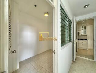 Pet Friendly 3 Bed Apartment For Rent Near MRT Khlong Toei