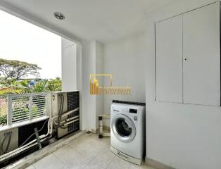 Pet Friendly 3 Bed Apartment For Rent Near MRT Khlong Toei