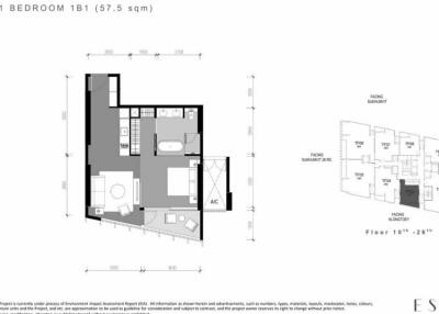 55 ตรม., 1 ห้องนอน, 1 ห้องน้ำ คอนโด ราคา ฿ 17,690,000