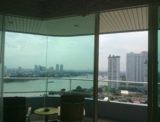 Watermark Chaophraya  3 Bed Condo For Rent in By The River