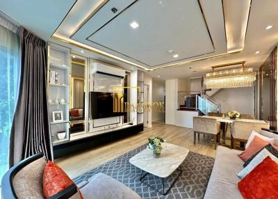 Belle Grand | Elegant 3 Bedroom Duplex Condo Near Central Rama 9