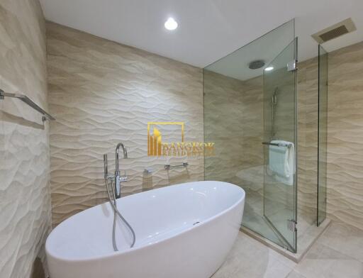 Somkid Garden  Spacious 3 Bedroom Luxury Condo in Chit Lom