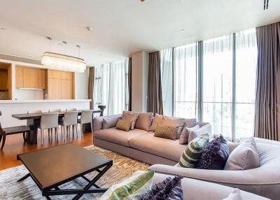 The Sukhothai Residences  3 Bedroom For Rent in Sathorn