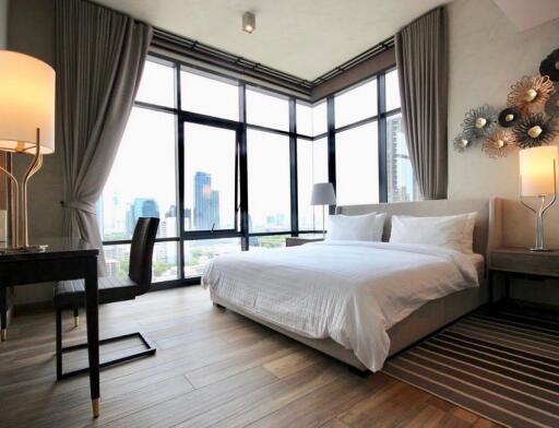 The Lofts Asoke  2 Bedroom Condo For Rent