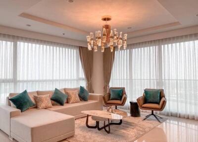 Supalai Riva Grand  3 Bedroom Condo For Rent in Rama 3