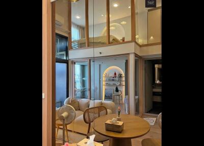 Ideo Rama 9-Asoke  1 Bedroom Duplex For Rent