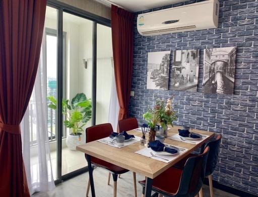 2 Bedroom Duplex Condo in Ideo Mobi Rama 9