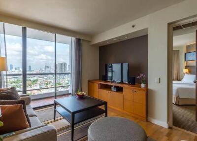 3 Bedroom Combined Serviced Apartment in Sathorn