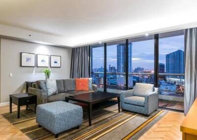 3 Bedroom Combined Serviced Apartment in Sathorn