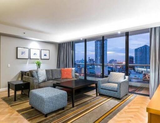 3 Bedroom Combined Serviced Apartment in Sathorn