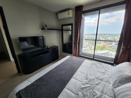 RHYTHM Sukhumvit 44/1 near BTS Ekkamai Great Location! Great View! Stylish Modern 1-Bedroom 1-Bathroom Condo for Rent