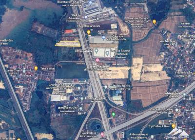 Land For Sale on Super Hwy 11 In Saraphi, Chiang Mai