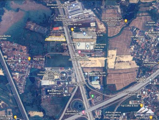 Land For Sale on Super Hwy 11 In Saraphi, Chiang Mai