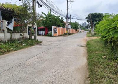 Land for sale, 8 rai 52 sq m., Soi Phonprapanimit 15, Nong Prue, Bang Lamung, Chonburi.