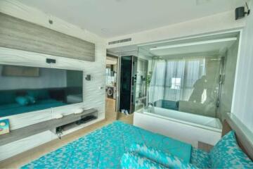 Condo for rent in Pattaya, Cetus Beachfront Condominium, sea view.