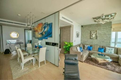 Condo for rent in Pattaya, Cetus Beachfront Condominium, sea view.