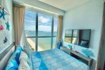 Condo for rent in Pattaya, Cetus Beachfront Condominium, sea view.