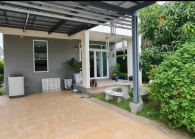 Single house for sale in Sriracha Magnoly Village, Tiger Zoo, Sriracha, Chonburi