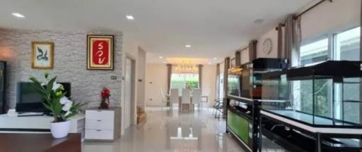 Single house for sale in Sriracha Magnoly Village, Tiger Zoo, Sriracha, Chonburi