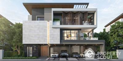 5-BR House at Gentry Sukhumvit-Bangna near BTS Udom Suk