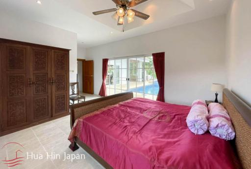 3 Bedroom Pool Villa for Rent Inside Smart House Project Near Black Mountain and Hua Hin International School