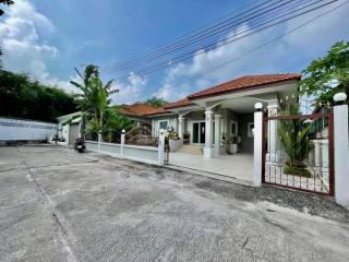 Second-hand detached house for sale in Pattaya, Chaiyaphruek Silver Bell Village.