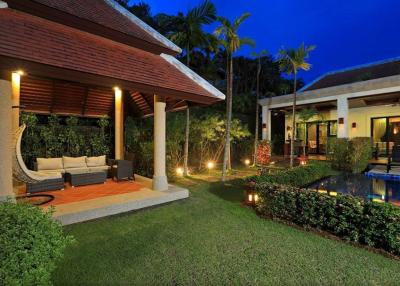 Pool villa for rent in Naiharn with pet allowed.