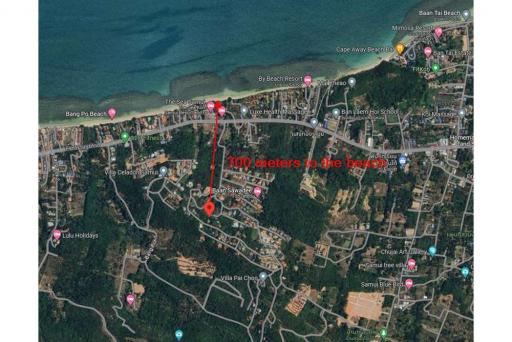 Breathtaking SeaView Land Walkable to BangPo Beach - 920121001-1809