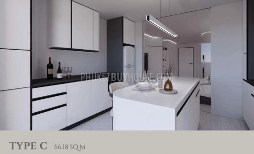 SUR7490: Luxurious Modern Condominium With 2 Bedroom at Surin Beach