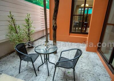 3-Bedrooms Townhome in secure compound - Phrom Phong