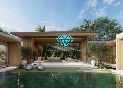 Luxury 2-4 Bedrooms Pool Villas For sale at Thalang, Phuket.