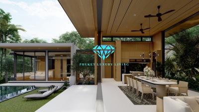 Luxury 2-4 Bedrooms Pool Villas For sale at Thalang, Phuket.