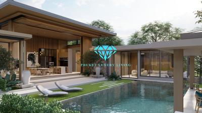 Luxury 2-4 Bedrooms Pool Villas For sale at Thalang, Phuket.