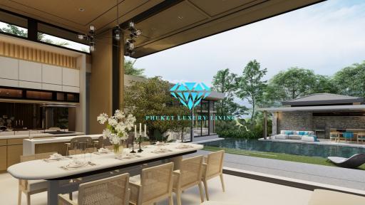 Luxury 2-4 Bedrooms Pool Villas For sale at Thalang, Phuket.